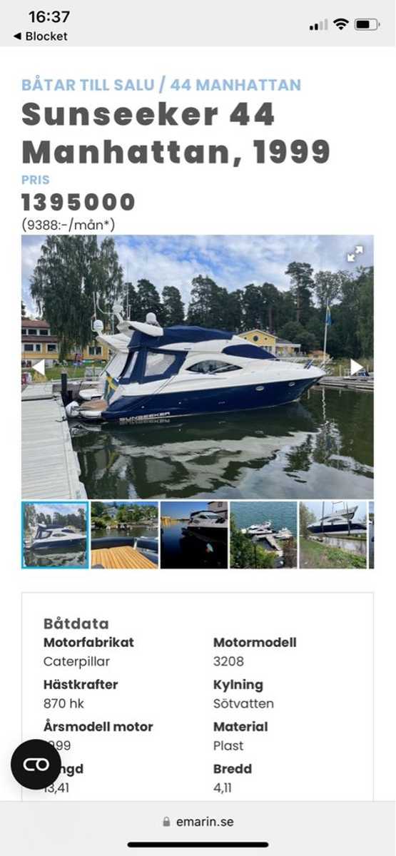 Sunseeker Manhattan 44