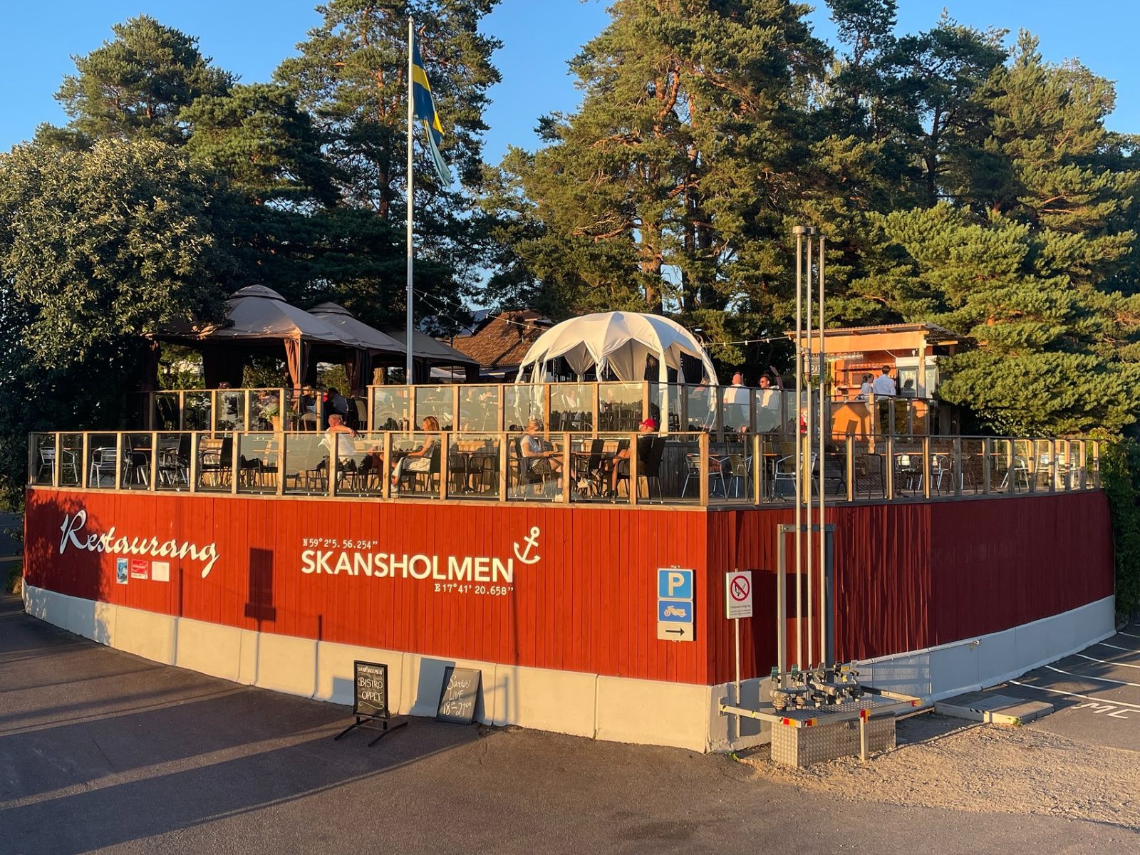 Foto: Skansholmen Sjökrog & Bistro