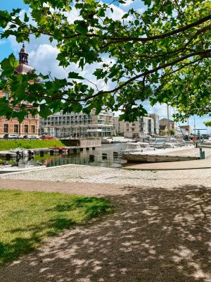 Lustbåthamn, Nyhamn
