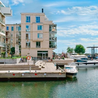 Landskrona - Lustbåthamn, Nyhamn