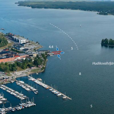 Hudiksvall - Strandpiren